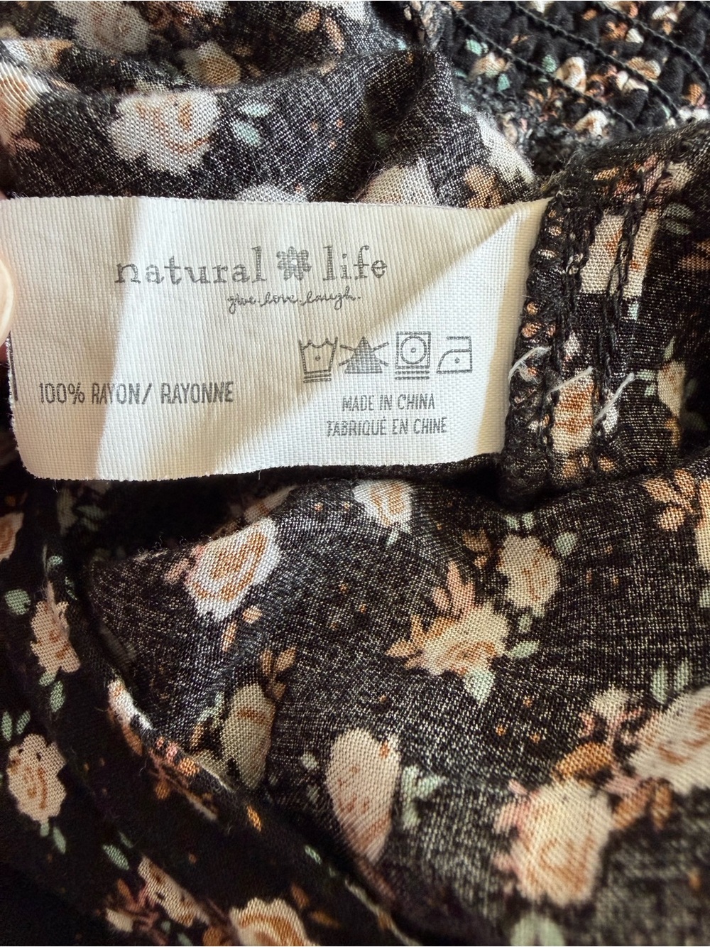 Natural Life Floral Bloomers Size Medium - Picture 8 of 8